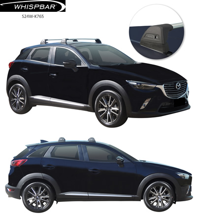 Mazda CX3 Roof Rack Yakima Whispbar